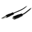 Picture of Startech.Com 2m Slim 3.5mm Stereo Extension Audio Cable - M/F - MU2MMFS