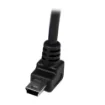 Picture of Startech.Com 1m Mini Usb Cable - a To Up Angle Mini B - USBAMB1MU