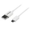 Picture of Startech.Com 0.5m White Micro Usb Cable - a To Micro B - USBPAUB50CMW