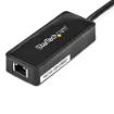 Picture of Startech.Com Usb 3.0 To Gigabit Ethernet Adapter Nic W/ Usb Port - Black - USB31000SPTB