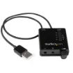 Picture of Startech.Com Usb Stereo Audio Adapter External Sound Card with Spdif Digital Audio and Stereo Mic - ICUSBAUDIO2D