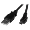 Picture of Startech.Com 2m Mini Usb Cable - a To Down Angle Mini B - USBAMB2MD