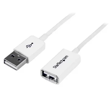 Picture of Startech.Com 3m White Usb 2.0 Extension Cable a To a - M/F - USBEXTPAA3MW