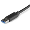 Picture of Startech.Com Usb 3.0 To Dual Port Gigabit Ethernet Adapter Nic W/ Usb Port - USB32000SPT