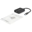 Picture of Startech.Com Usb 3.0 To Dual Port Gigabit Ethernet Adapter Nic W/ Usb Port - USB32000SPT