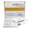 Picture of Startech.Com Portable 4 Port Superspeed Mini Usb 3.0 Hub - White~Portable 4 Port Superspeed Mini Usb 3.0 Hub - 5Gbps - White - St4300minu3w