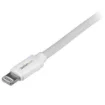 Picture of Startech.Com 2 M (6 Ft.) Usb To Lightning Cable - Long Iphone / Ipad / Ipod Charger Cable - Lightning To Usb Cable - Apple Mfi Certified - White - USBLT2MW