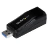 Picture of Startech.Com Usb 3.0 To Gigabit Ethernet Nic Network Adapter – 10/100/1000 Mbps - USB31000NDS