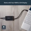 Picture of Startech.Com Usb 3.0 To Hdmi Adapter W/ 1x Usb, Usb To Hdmi Monitor Converter for Windows (No Support for Macos/Chromeos/Linux) - Taa - USB32HDEH