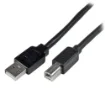 Picture of Startech.Com 65ft (20m) Active Usb 2.0 a To B Cable, Long Usb Cable, Usb Printer Cable, 1x Usb a (M), 1x Usb B (M), Black - Usb2hab65ac