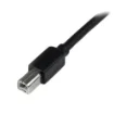 Picture of Startech.Com 65ft (20m) Active Usb 2.0 a To B Cable, Long Usb Cable, Usb Printer Cable, 1x Usb a (M), 1x Usb B (M), Black - Usb2hab65ac