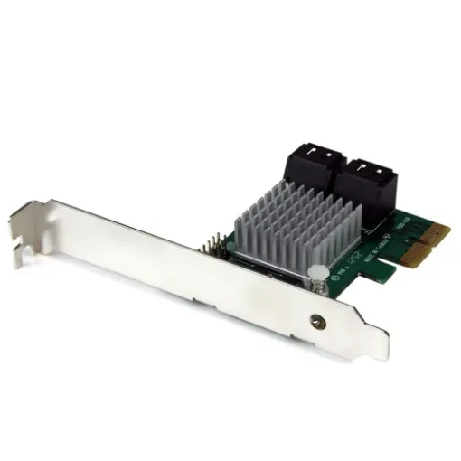 Picture of Startech.Com 4 Port Pci Express 2.0 Sata Iii 6Gbps Raid Controller Card with Hyperduo Ssd Tiering - PEXSAT34RH