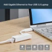 Picture of Startech.Com Usb 3.0 To Gigabit Ethernet Network Adapter, 10/100/1000 Mbps, Usb To RJ45, Usb 3.0 To Lan Adapter, Usb 3.0 Ethernet Adapter (Gbe), Taa Complaint - USB31000SW