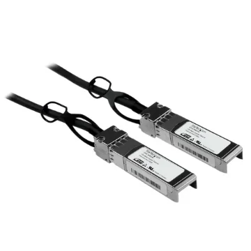 Picture of Startech.Com Cisco SFP-H10GB-CU3M Compatible 3m 10G Sfp+ To Sfp+ Direct Attach Cable Twinax - 10GbE Sfp+ Copper Dac 10 Gbps Low Power Passive Mini Gbic/Transceiver Module Dac Firepower ASR920 ASR9000 - SFPCMM3M