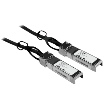 Picture of Startech.Com Cisco SFP-H10GB-CU2M Compatible 2m 10G Sfp+ To Sfp+ Direct Attach Cable Twinax - 10GbE Sfp+ Copper Dac 10 Gbps Low Power Passive Mini Gbic/Transceiver Module Dac Firepower ASR920 ASR9000 - SFPCMM2M