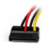 Picture of Startech.Com 6in 4 Pin LP4 To Left Angle Sata Power Cable Adapter - Satapowadpl