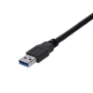 Picture of Startech.Com 1m Black Superspeed Usb 3.0 Extension Cable a To a - M/F - Usb3sext1mbk
