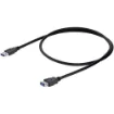 Picture of Startech.Com 1m Black Superspeed Usb 3.0 Extension Cable a To a - M/F - Usb3sext1mbk