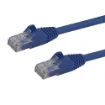Picture of Startech.Com 50cm CAT6 Ethernet Cable - Blue Cat 6 Gigabit Ethernet Wire -650MHz 100W Poe RJ45 Utp Network/Patch Cord Snagless W/Strain Relief Fluke Tested/Wiring Is Ul Certified/Tia - N6patc50cmbl