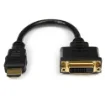 Picture of Startech.Com 8in Hdmi To Dvi-D Video Cable Adapter - Hdmi Male To Dvi Female - HDDVIMF8IN