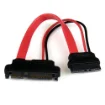 Picture of Startech.Com 6in Slimline Sata To Sata Adapter with Power - F/M - SLSATAADAP6