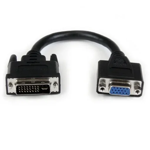 Picture of Startech.Com 8in Dvi To Vga Cable Adapter - Dvi-I Male To Vga Female - DVIVGAMF8IN