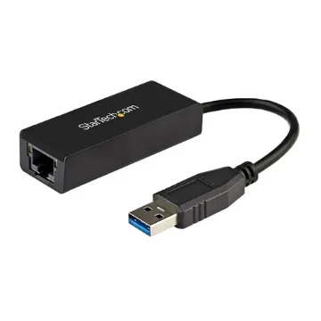 Picture of Startech.Com Usb 3.0 To Gigabit Ethernet Network Adapter, 10/100/1000 Mbps, Usb To RJ45, Usb 3.0 To Lan Adapter, Usb 3.0 Ethernet Adapter (Gbe), Taa Complaint - USB31000S