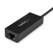 Picture of Startech.Com Usb 3.0 To Gigabit Ethernet Network Adapter, 10/100/1000 Mbps, Usb To RJ45, Usb 3.0 To Lan Adapter, Usb 3.0 Ethernet Adapter (Gbe), Taa Complaint - USB31000S