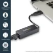 Picture of Startech.Com Usb 3.0 To Gigabit Ethernet Network Adapter, 10/100/1000 Mbps, Usb To RJ45, Usb 3.0 To Lan Adapter, Usb 3.0 Ethernet Adapter (Gbe), Taa Complaint - USB31000S