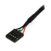 Picture of Startech.Com 24in Internal 5 Pin Usb Idc Motherboard Header Cable F/F - Usbint5pin24