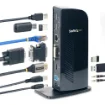 Picture of Startech.Com Dual Monitor Usb 3.0 Docking Station with Hdmi - Dvi - 6 X Usb Ports~Dual Monitor Usb 3.0 Laptop Docking Station with Hdmi & Dvi/Vga, 6x Usb-A Hub, Gbe, Audio, Universal Type-A Dock - Windows/Macos/Chromeos - USB3SDOCKHD