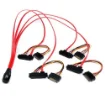 Picture of Startech.Com 50cm Internal Serial Attached Scsi Mini Sas Cable - SFF8087 To 4x SFF8482 - Sas808782p50