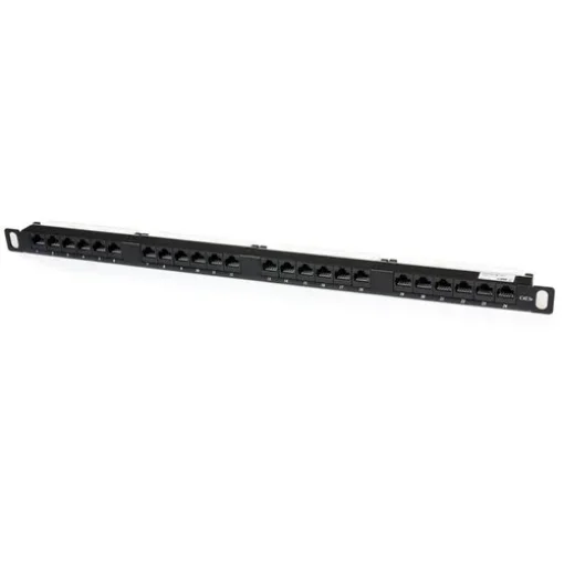 Picture of Startech.Com 24 Port 0.5U Cat5e Patch Panel - RJ45 Ethernet Rackmount Cat 5e 110 Patch Panel - PANELHU24