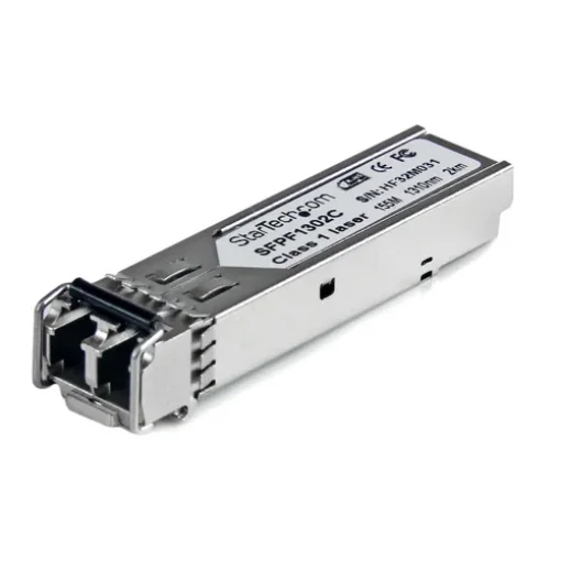 Picture of Startech.Com Cisco GLC-FE-100FX Compatible Sfp Transceiver Module - 100BASE-FX~Cisco GLC-FE-100FX Compatible Sfp Module - 100BASE-FX - 100Mbps Multimode Fiber Mmf Optic Transceiver - 100 Mbps - Lc 2km - 1310nm - Ddm Cisco ASR920, IE2000, IE4000 - SFPF1302C