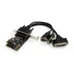Picture of Startech.Com 2S1p Pci Express Serial Parallel Combo Card with Breakout Cable - Pex2s1p553b