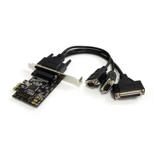 Picture of Startech.Com 2S1p Pci Express Serial Parallel Combo Card with Breakout Cable - Pex2s1p553b