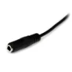 Picture of Startech.Com 1m Slim 3.5mm Stereo Extension Audio Cable - M/F - MU1MMFS