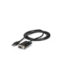 Picture of Startech.Com 6ft (1.8m) 1-Port Usb To Serial RS232 Adapter, Ftdi DB9 Serial Dce Adapter Cable, Null Modem, Usb 2.0 - Taa - ICUSB232FTN