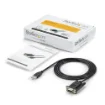 Picture of Startech.Com 6ft (1.8m) 1-Port Usb To Serial RS232 Adapter, Ftdi DB9 Serial Dce Adapter Cable, Null Modem, Usb 2.0 - Taa - ICUSB232FTN