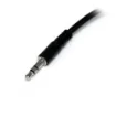 Picture of Startech.Com Slim Stereo Splitter Cable - 3.5mm Male To 2x 3.5mm Female - MUY1MFFS