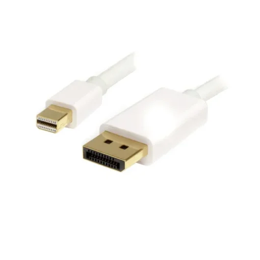 Picture of Startech.Com 1m (3ft) Mini Displayport To Displayport 1.2 Cable - 4K X 2K Uhd Mini Displayport To Displayport Adapter Cable - Mini Dp To Dp Cable for Monitor - Mdp To Dp Converter Cord - Mdp2dpmm1mw