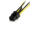 Picture of Startech.Com 6in Sata Power To 6 Pin Pci Express Video Card Power Cable Adapter - Satpciexadap