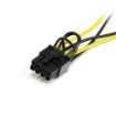 Picture of Startech.Com 6in Sata Power To 8 Pin Pci Express Video Card Power Cable Adapter - SATPCIEX8ADP
