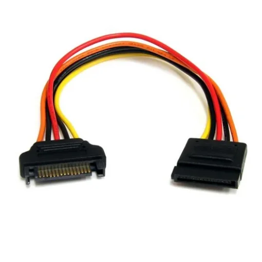 Picture of Startech.Com 8in 15 Pin Sata Power Extension Cable - SATAPOWEXT8