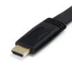 Picture of Startech.Com 5m Flat High Speed Hdmi® Cable with Ethernet - Ultra Hd 4k X 2k Hdmi Cable - Hdmi To Hdmi M/M - HDMM5MFL