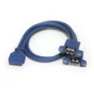 Picture of Startech.Com 2 Port Panel Mount Usb 3.0 Cable - Usb a To Motherboard Header Cable F/F - USB3SPNLAFHD