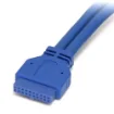 Picture of Startech.Com 2 Port Panel Mount Usb 3.0 Cable - Usb a To Motherboard Header Cable F/F - USB3SPNLAFHD