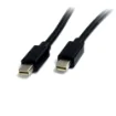Picture of Startech.Com 2m (6.6ft) Mini Displayport Cable - 4K X 2K Ultra Hd Video - Mini Displayport 1.2 Cable - Mini Dp To Mini Dp Cable for Monitor - Mdp Cord Works with Thunderbolt 2 Ports - M/M - MDISP2M