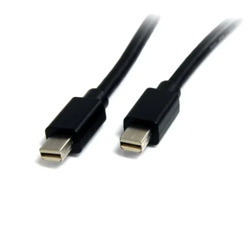 Picture of Startech.Com 1m (3.3ft) Mini Displayport Cable - 4K X 2K Ultra Hd Video - Mini Displayport 1.2 Cable - Mini Dp To Mini Dp Cable for Monitor - Mdp Cord Works with Thunderbolt 2 Ports - M/M - MDISP1M