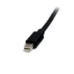 Picture of Startech.Com 1m (3.3ft) Mini Displayport Cable - 4K X 2K Ultra Hd Video - Mini Displayport 1.2 Cable - Mini Dp To Mini Dp Cable for Monitor - Mdp Cord Works with Thunderbolt 2 Ports - M/M - MDISP1M
